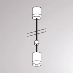 Abhängung Für Volare-Schiene, 100cm, Weiß