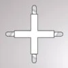 Kreuzverbinder Für Volare 2-Phasen-Schiene, Weiß -Lampen Welt 6525327