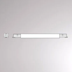 Mitteleinspeisung Volare 2-Phasen-Schiene, Weiß