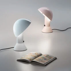 Martinelli Luce Elmetto - Tischleuchte, Rosa -Lampen Welt 6705115 2