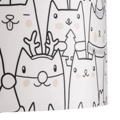 Mit Katzenmotiv Bedruckte Hängeleuchte Cats -Lampen Welt 6728075 4