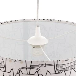 Mit Katzenmotiv Bedruckte Hängeleuchte Cats -Lampen Welt 6728075 6