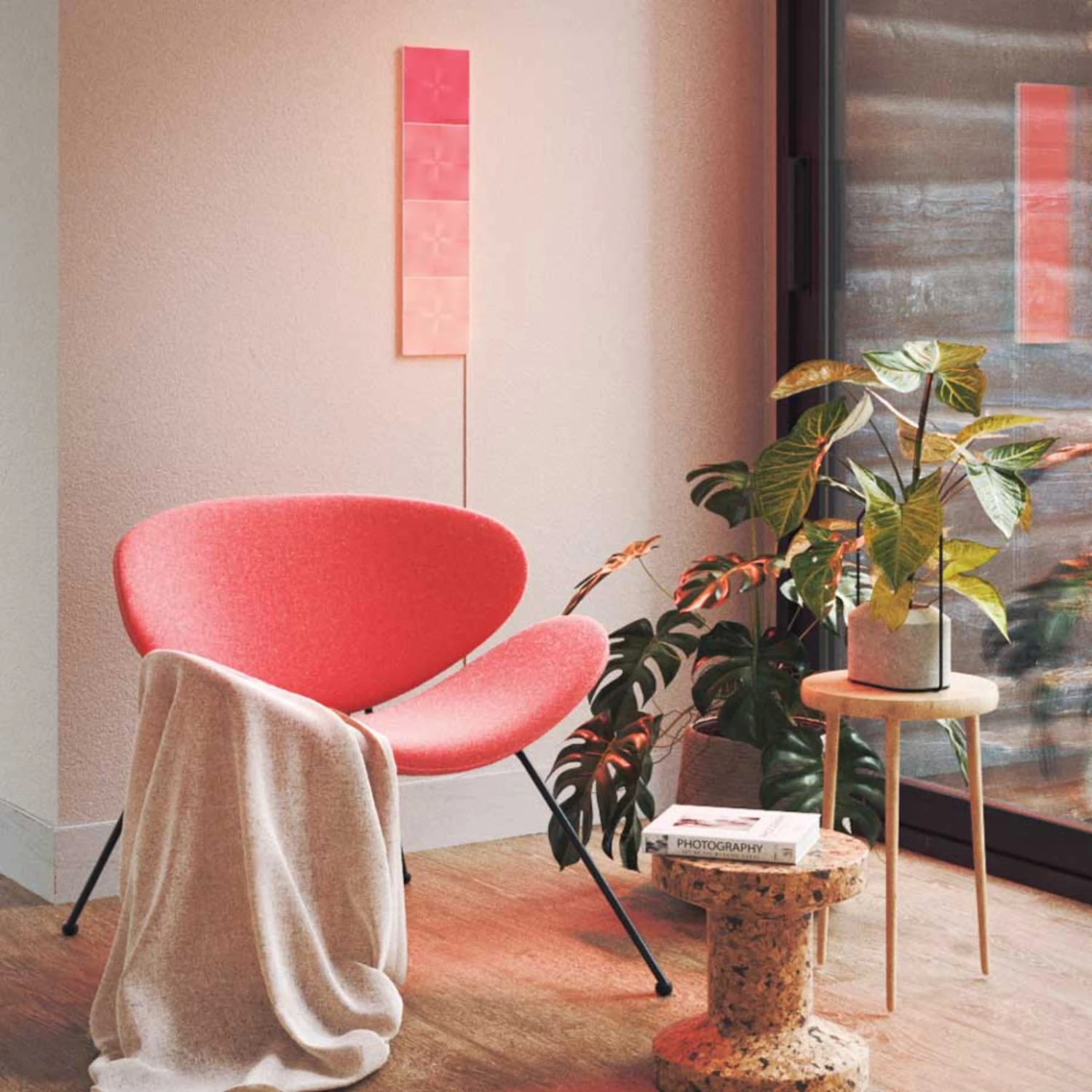 Nanoleaf Canvas Starter Kit Mit 4 Light Panels 4 Nanoleaf Canvas Starter Kit Mit 4 Light Panels – Bild 4