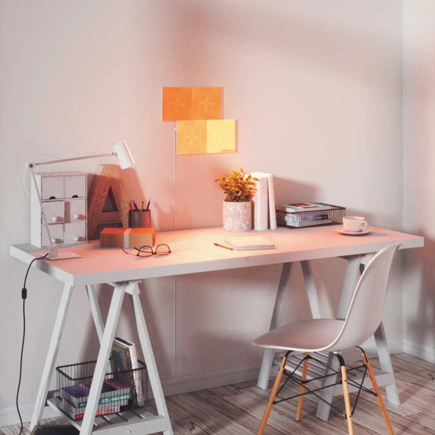 Nanoleaf Canvas Starter Kit Mit 4 Light Panels 7 Nanoleaf Canvas Starter Kit Mit 4 Light Panels – Bild 7