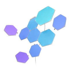 Nanoleaf Shapes Hexagons, Starter Set, 9 Panels 11 Nanoleaf Shapes Hexagons, Starter Set, 9 Panels -Lampen Welt 6730025 2