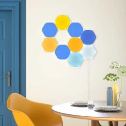 Nanoleaf Shapes Hexagons, Starter Set, 9 Panels 12 Nanoleaf Shapes Hexagons, Starter Set, 9 Panels -Lampen Welt 6730025 3