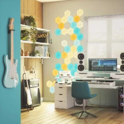 Nanoleaf Shapes Hexagons, Starter Set, 15 Panels -Lampen Welt 6730027 6