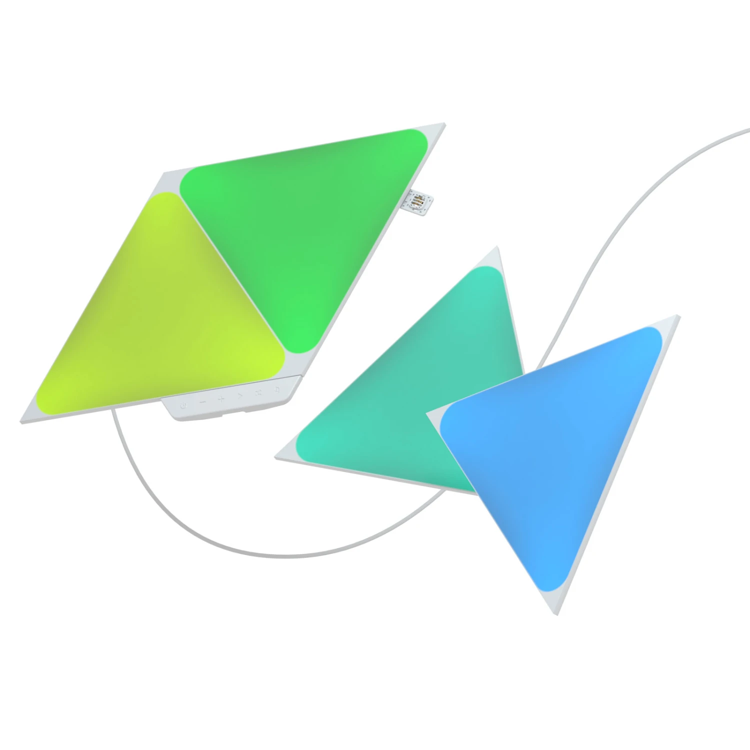 Nanoleaf Shapes Triangles, Starter Set, 4 Panels 2 Nanoleaf Shapes Triangles, Starter Set, 4 Panels – Bild 2