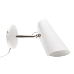 Northern Birdy Retro-Spot In Weiß -Lampen Welt 7013048 3