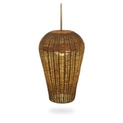 Newgarden Saona LED-Außenhängeleuchte Aus Rattan -Lampen Welt 7025195 1