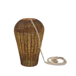 Newgarden Saona LED-Außenhängeleuchte Aus Rattan -Lampen Welt 7025195 2