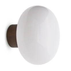 New Works Karl-Johan Wandlampe, Opalglas -Lampen Welt 7028016 3