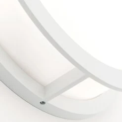 Außenwandleuchte Henry, Ø 30cm Weiß -Lampen Welt 7255736 2