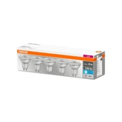 OSRAM LED-Reflektor GU10 2,6W 4.000K 230lm 36° 5er -Lampen Welt 7262708 4