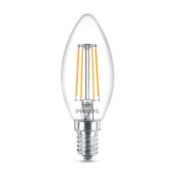 Philips LED-Kerzenlampe E14 B35 4,3W Klar 3er-Pack -Lampen Welt 7532223 1