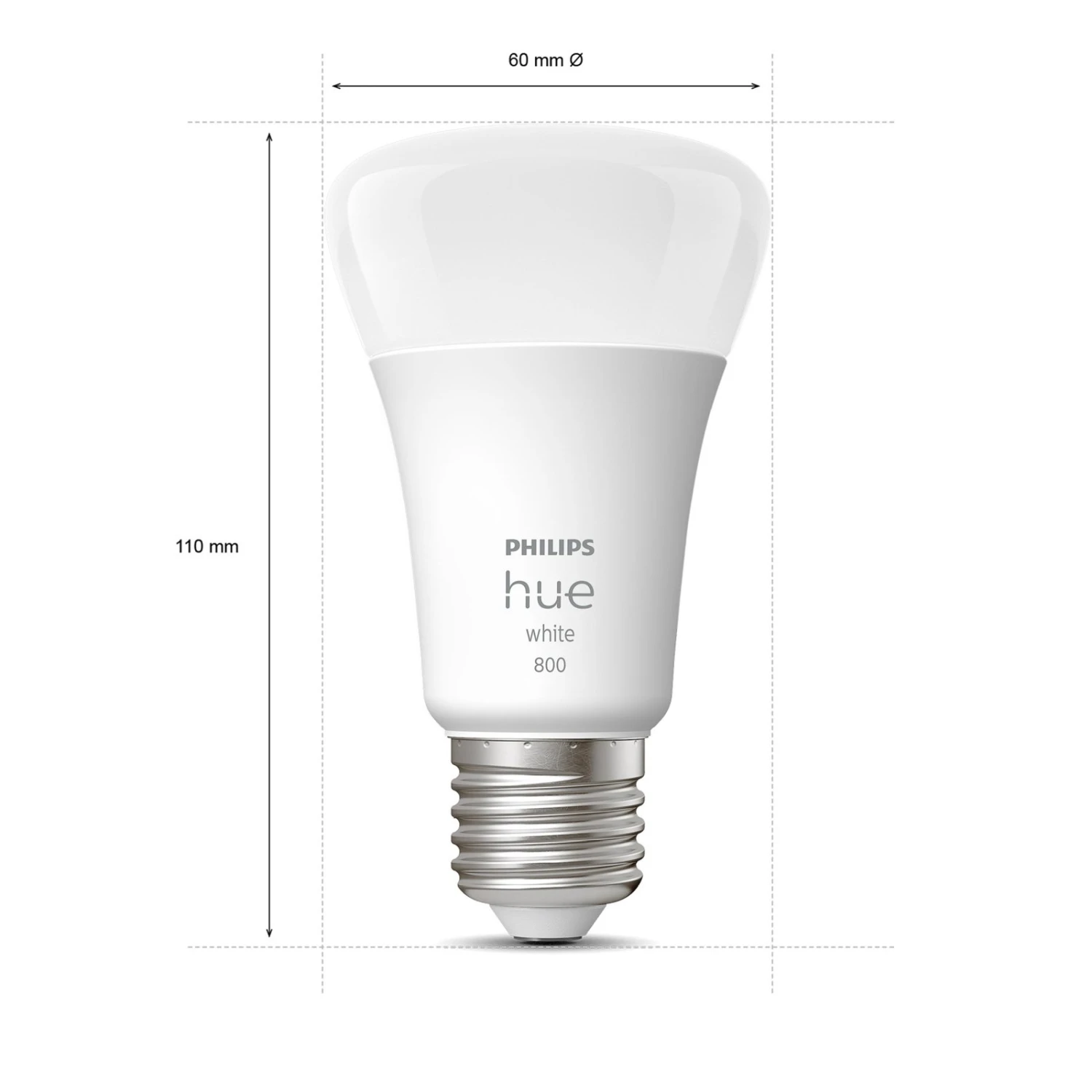 Philips Hue White 9W E27 LED-Lampe, 2er-Set 3 Philips Hue White 9W E27 LED-Lampe, 2er-Set – Bild 3