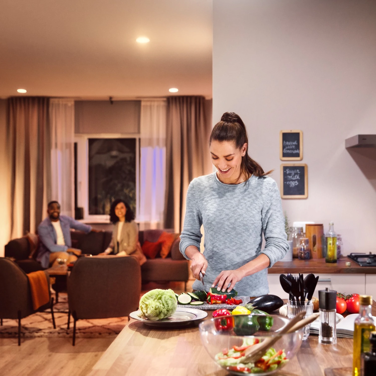 Philips Hue White 9W E27 LED-Lampe, 2er-Set 5 Philips Hue White 9W E27 LED-Lampe, 2er-Set – Bild 5