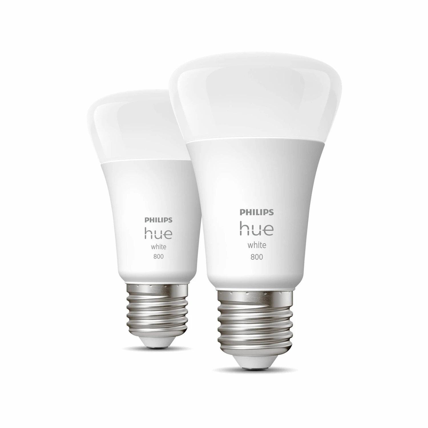 Philips Hue White 9W E27 LED-Lampe, 2er-Set 1 Philips Hue White 9W E27 LED-Lampe, 2er-Set