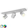 Philips Hue Argenta LED-Spot Dreiflammig Aluminium -Lampen Welt 7534146