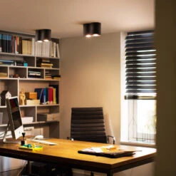 Philips Hue White Ambiance Pillar Spot 2fl Schwarz -Lampen Welt 7534240 5