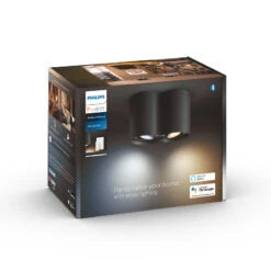 Philips Hue White Ambiance Pillar Spot 2fl Schwarz -Lampen Welt 7534240 6