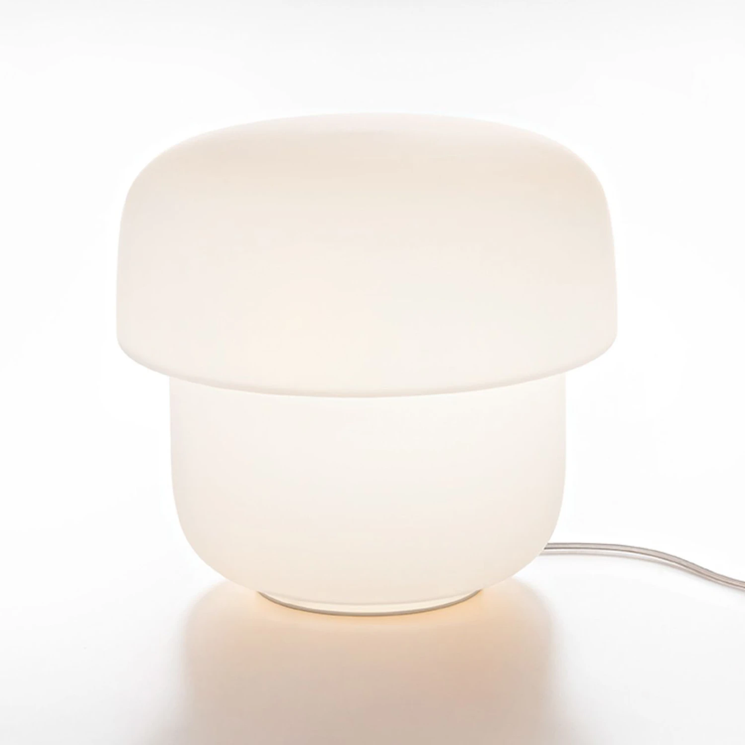 Prandina Mico T1 Tischleuchte, Opalglas, Ø 24 Cm 5 Prandina Mico T1 Tischleuchte, Opalglas, Ø 24 Cm – Bild 5