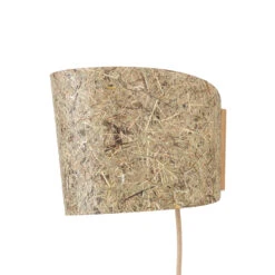 ALMUT 1411 Wandlampe Zylindrisch Pures Heu Stecker