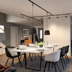 Paulmann URail Spot Blossom Schwarz, Glas Satin -Lampen Welt 7602256 5