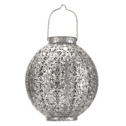 Pauleen Sunshine Aura LED-Solar-Laterne In Silber -Lampen Welt 7602532 2