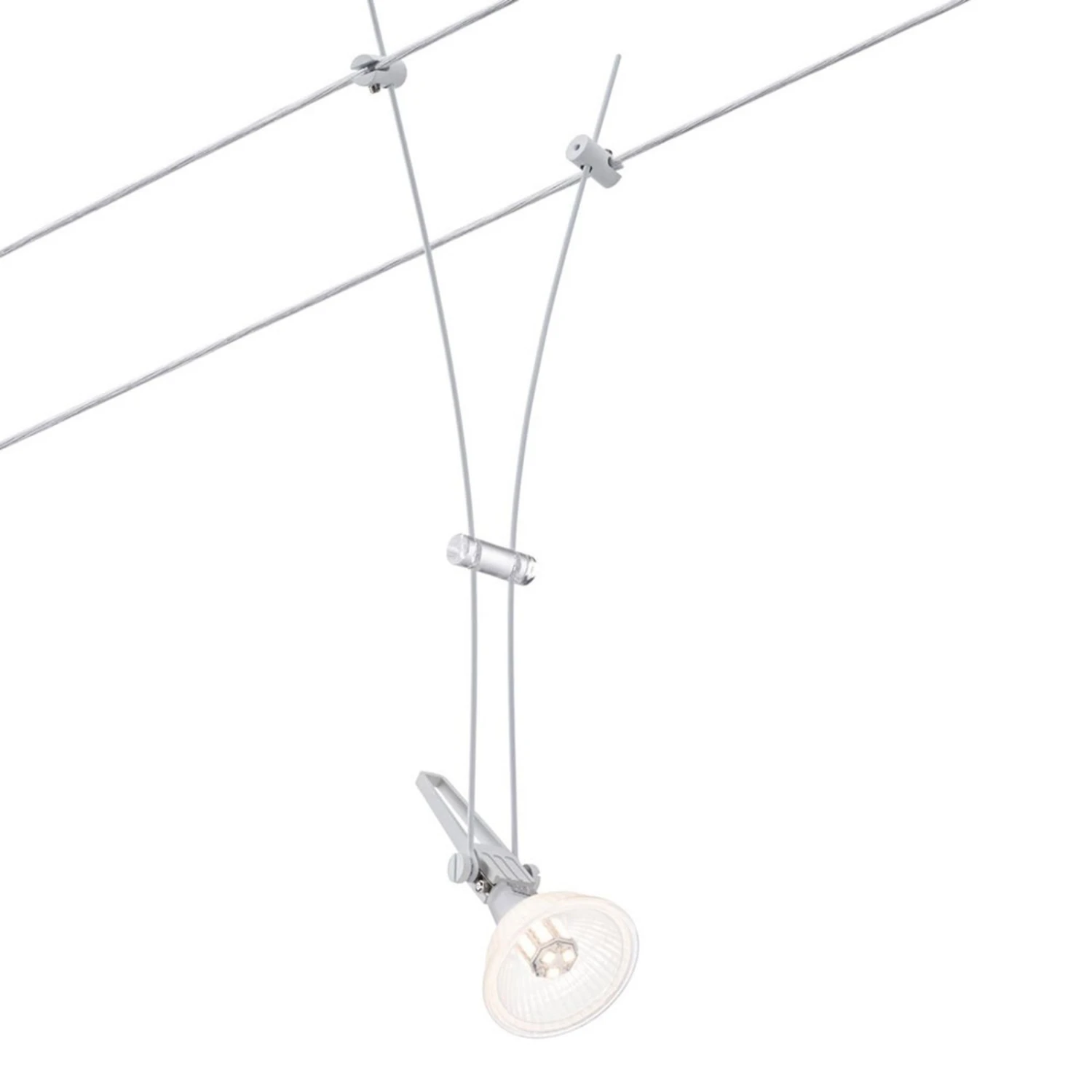 Paulmann Comet Einzelspot Für Seilsystem, Weiß 2 Paulmann Comet Einzelspot Für Seilsystem, Weiß – Bild 2
