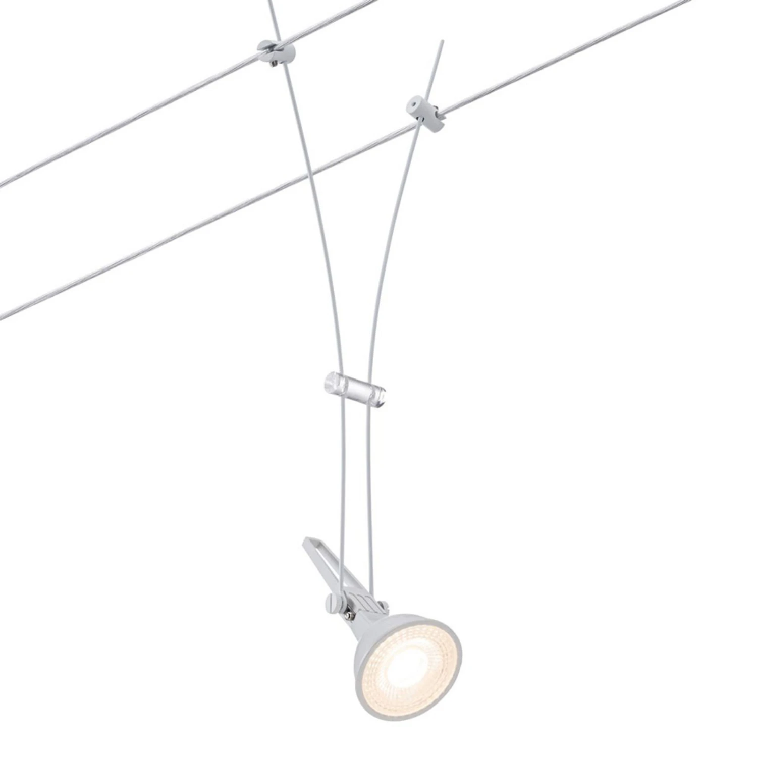 Paulmann Comet Einzelspot Für Seilsystem, Weiß 1 Paulmann Comet Einzelspot Für Seilsystem, Weiß