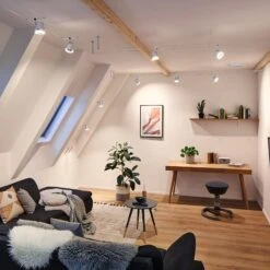 Paulmann Cone Seilsystem Basisset 5fl. Chrom Matt -Lampen Welt 7602835 8