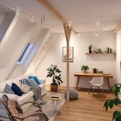 Paulmann Cup Seilsystem Basisset 5fl. Weiß Matt -Lampen Welt 7602839 8