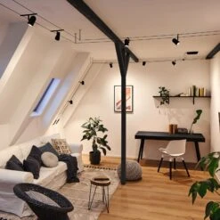 Paulmann Cup Seilsystem Basisset 5fl. Schwarz Matt -Lampen Welt 7602840 8