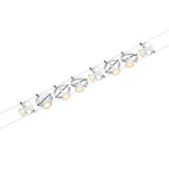 Paulmann Cardan Seilsystem Achtflammig, Weiß Matt -Lampen Welt 7602848 2