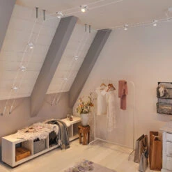 Paulmann Cardan Seilsystem Achtflammig, Weiß Matt -Lampen Welt 7602848 5