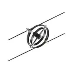 Paulmann Cardan Seilsystem Achtflammig, Schwarz M. -Lampen Welt 7602849 3