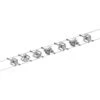 Paulmann Wire Mac II Seilsystem 7fl. Chrom -Lampen Welt 7602921
