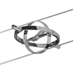 Paulmann Cardan Seilsystem 8fl. Chrom Matt/chrom -Lampen Welt 7602922 4