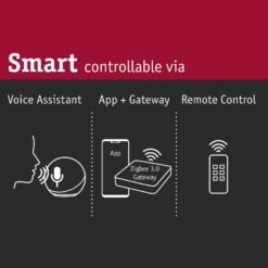 Paulmann Brick LED-Einbauleuchte, ZigBee, 10x10 Cm 17 Paulmann Brick LED-Einbauleuchte, ZigBee, 10x10 Cm -Lampen Welt 7603255 8