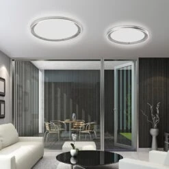 Paul Neuhaus Q-VITO LED-Deckenlampe 79cm Stahl -Lampen Welt 7610798 7