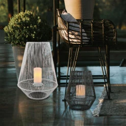 LED-Solartischleuchte Mineros, Weiß, Höhe 51 Cm -Lampen Welt 8029441 4