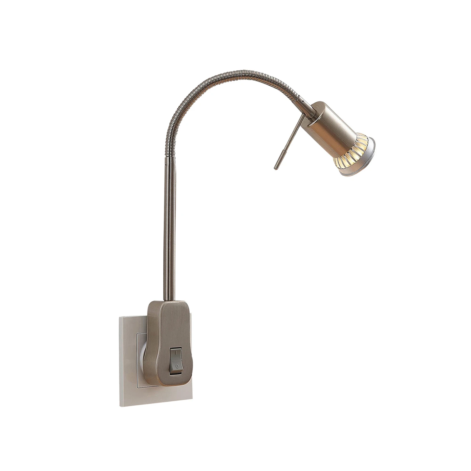 Lindby Ahoja Steckdosenleuchte, Flexarm, Schalter 3 Lindby Ahoja Steckdosenleuchte, Flexarm, Schalter – Bild 3