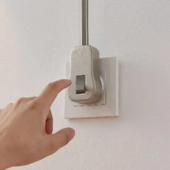 Lindby Nevyana Steckdosenlampe, Flexarm, Schalter -Lampen Welt 8032245 7