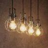 Lindby Salima Hängeleuchte Mit Käfigschirmen 4-fl. -Lampen Welt 8032257
