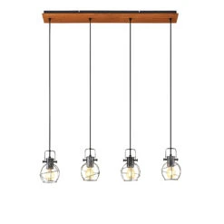 Lindby Salima Hängeleuchte Mit Käfigschirmen 4-fl. -Lampen Welt 8032257 2