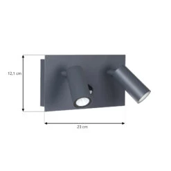 Lindby Talniso LED-Außenwandleuchte, 2-fl., BWM -Lampen Welt 8032719 4