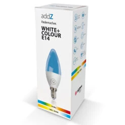 Rademacher AddZ ZigBee E14 4,8W LED-Kerze RGBW -Lampen Welt 8038082 5