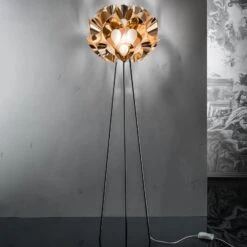 Slamp Flora - Designer-Stehlampe, Kupfer