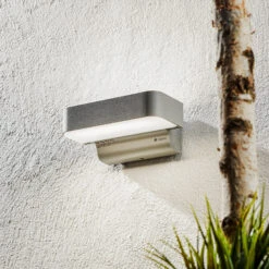 STEINEL L 810 S Sensor-Außenwandleuchte Silber